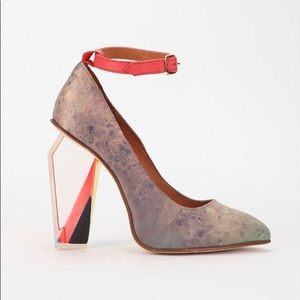 Miista Tara Faceted Perspex Heel